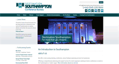 Desktop Screenshot of destinationsouthampton.com